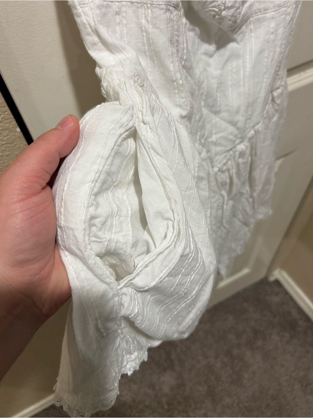 Show Me Your Mumu The Regal White Romper , size M - Picture 9 of 10
